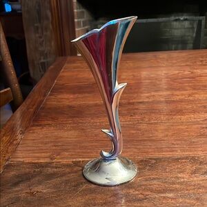 Elegant Silver Vase